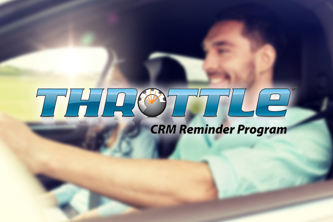 Throttle Service Reminders